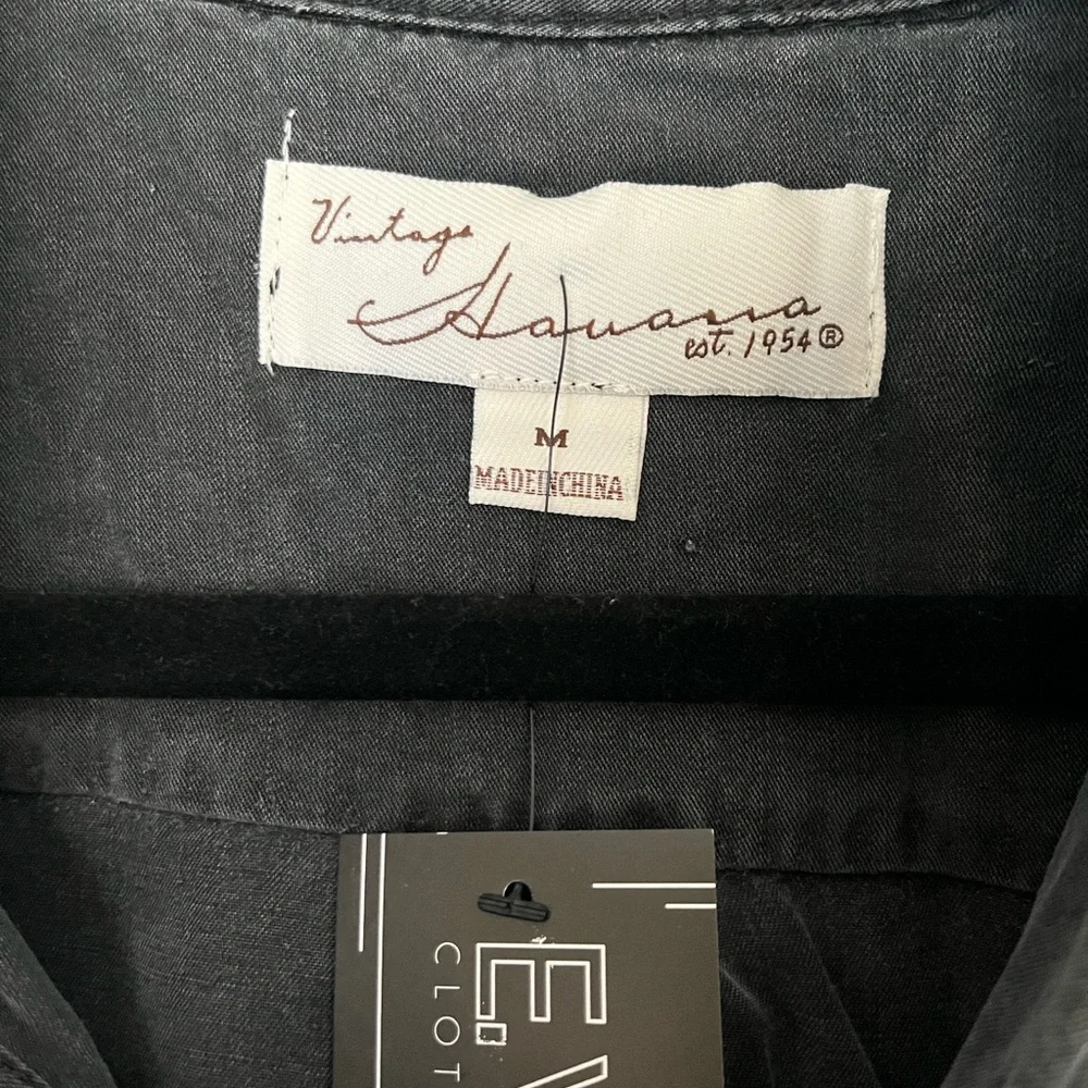 Vintage Havana black star button down - Picture 2 of 4